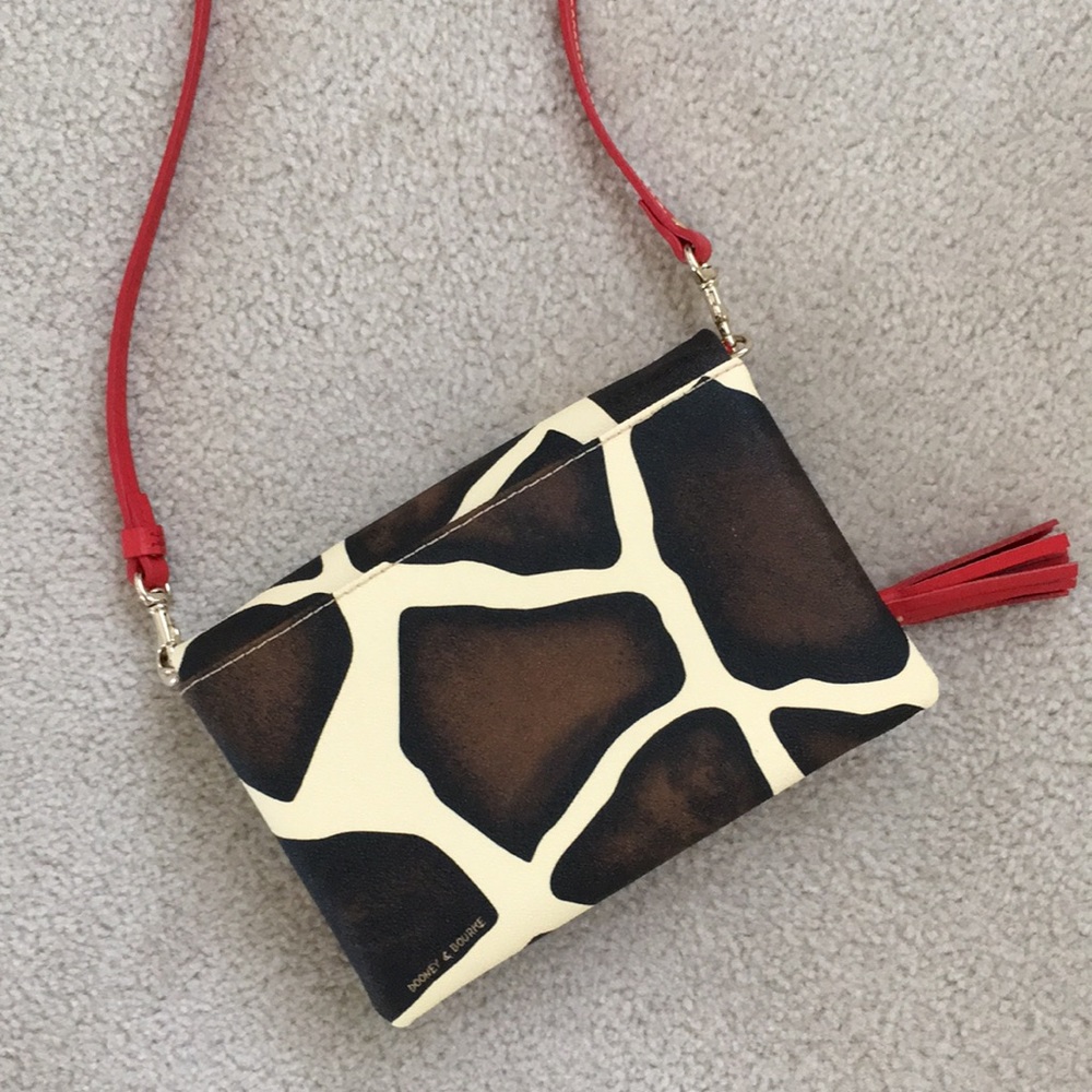 NWOT Dooney & Bourke Crossbody Foldover Bag - Picture 5 of 8